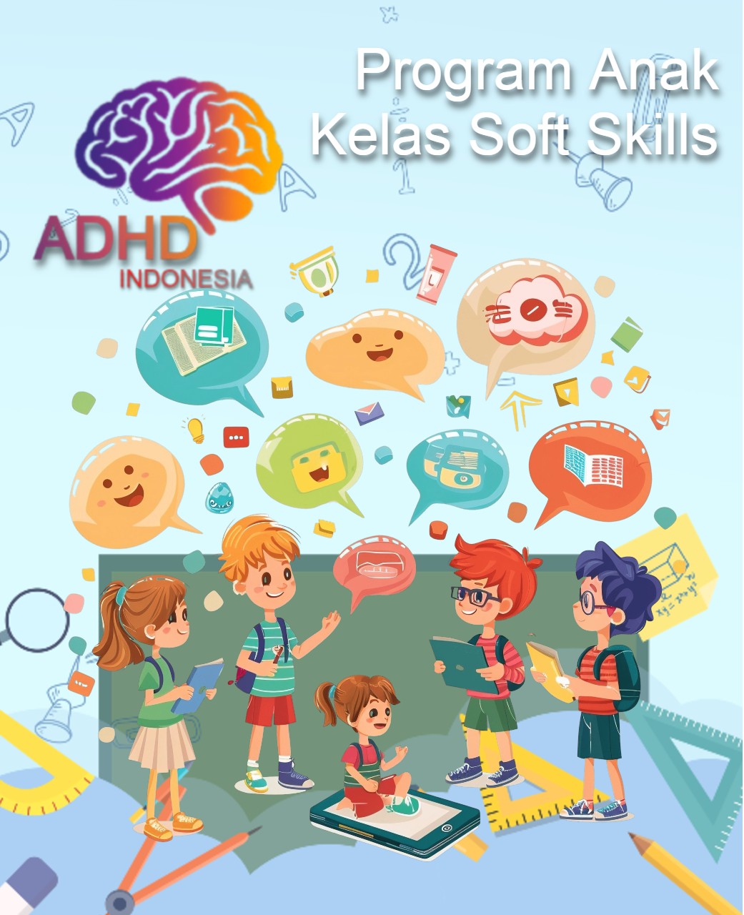 Program ADHD Indonesia Kabupaten Maluku Tenggara Kelas Soft Skills Anak ADHD