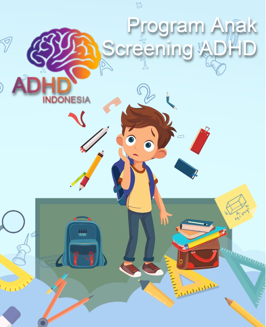 Program ADHD Indonesia Kabupaten Maluku Tenggara Screening ADHD Non-Diagnostik